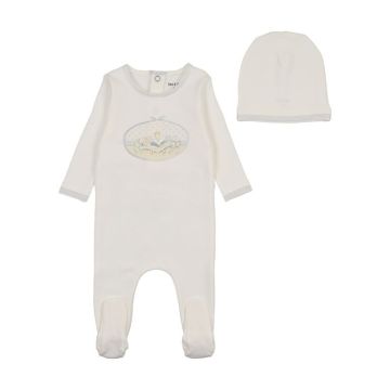 Bee & Dee Storytime Series Footie with Beanie