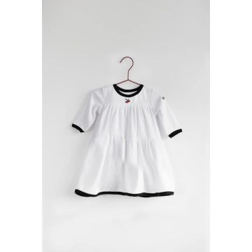Please Mom Terry Strawberry LS Dress