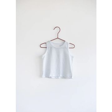 Please Mom Striped Sleeveless Tank