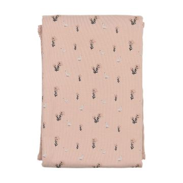 Bee & Dee Floral Crest Footie & Beanie - Rose Dust Bee & Dee Floral Crest Footie & Beanie - Rose Dust