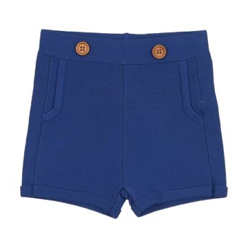 Sweet threads ACE SHORTS KNIT COBALT