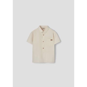 Popelin Shirt with Collar