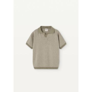 Popelin Green Knitted Jersey