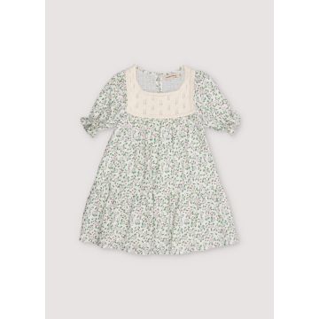 The New Society Tanatos Special Dress Jasmine Flowers Print