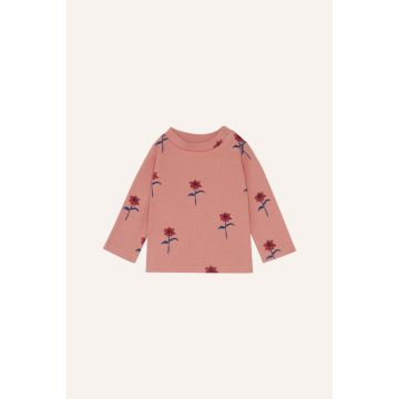 The Campamento FLOWERS PINK BABY TSHIRT