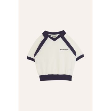 THE CAMPAMENTO KIDS POLO ECRU