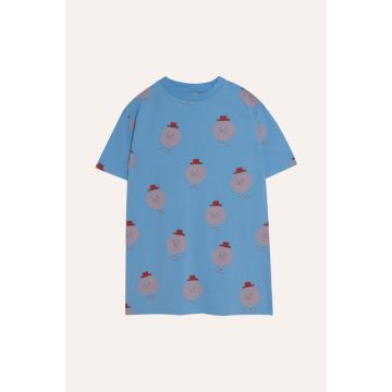 The Campamento MR. HAPPY MAN ALLOVER KIDS DRESS