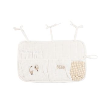 Kipp Crib Orginizer Stone