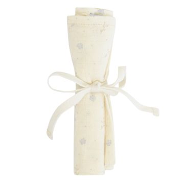 Kipp Blue Bud Pattern Swaddle