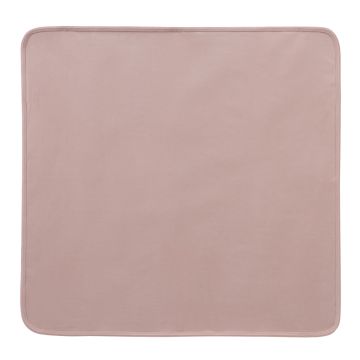 Kipp Embroidered Scallop Blanket Pink