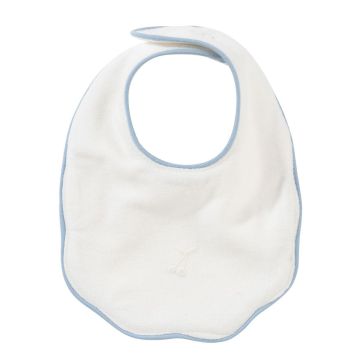 Kipp Baby Blue Scallop Terry Bib