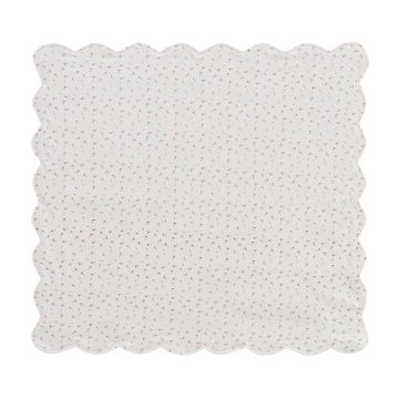 Kipp Baby White Cherry Blanket