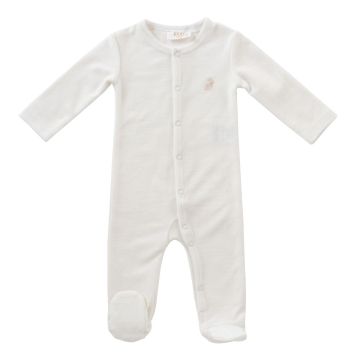 Kipp Baby Pink Bunny Terry Romper