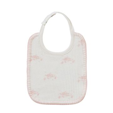 Kipp Baby Pink Carousel Bib 