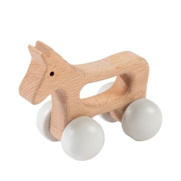 Kipp Baby Stone Wood Horse Toy