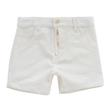 Klai White Summer Shorts