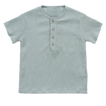Klai Sage Crinkle Rib Shirt