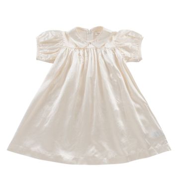 Kipp White Classic Metallic Dress