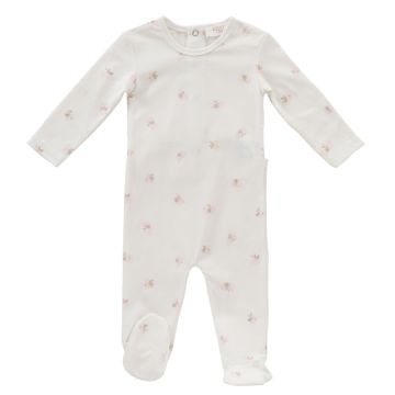 Kipp Baby Pink Butterfly Romper