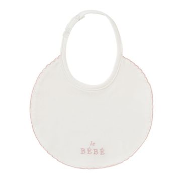 Kipp Baby Pink Bebe Bib