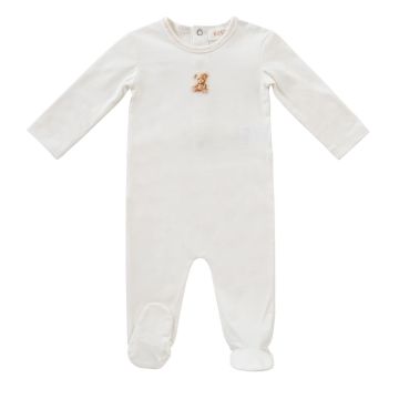 Kipp Baby Pink Teddy Romper