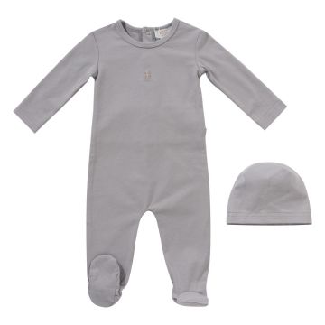 Kipp Baby Lavender Gift Box Romper + Hat Set