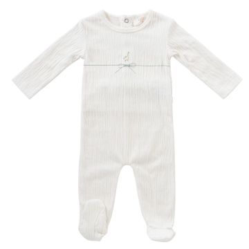 Kipp Baby Sage String Bow Romper