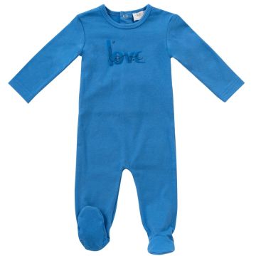 Kipp Baby Blue Love Romper