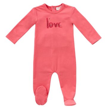 Kipp Baby Pink Love Romper