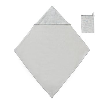 Kipp Baby Cloud Nine Towel+Mitt Set
