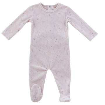 Kipp Baby Pink Flying Ribbons Romper