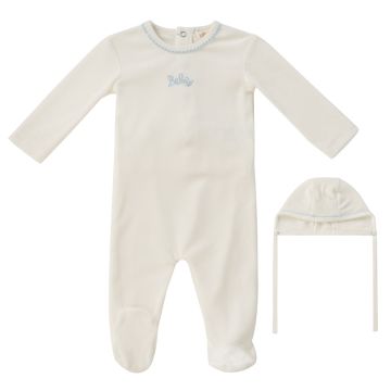 Kipp Baby Bebe Romper+Bonnet Set