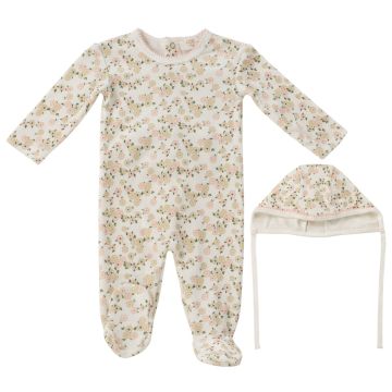 Kipp Baby Blossom Romper+Bonnet Set