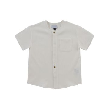 Klai Crinkle Shirt White