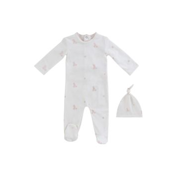 Kipp Baby Baby Blocks Footie + Hat