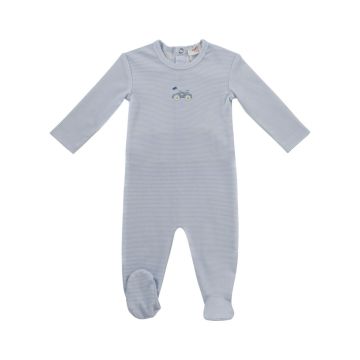 Kipp Baby Carrera Pinstripe Footie