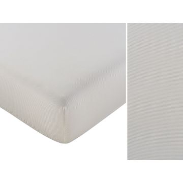 Kipp Carrera Pinstripe Fitted Porta Crib Sheet