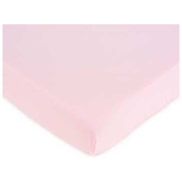 C & L Linens Pink Porta Crib SHeet