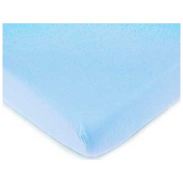 C & L Linen Blue Stroller Bassinet (Basket) Sheet