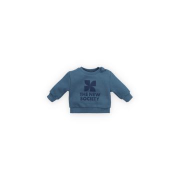 The New Society TNS Logo Baby Sweatshirt Void Blue