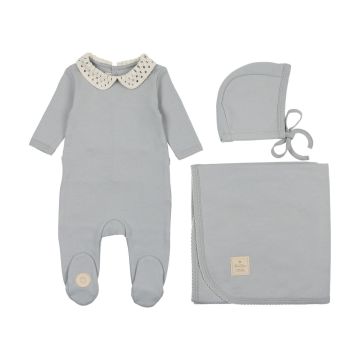 Mon Tresor Touch of Crochet Boys Layette Set
