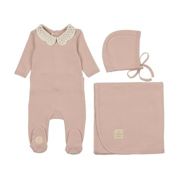 Mon Tresor Touch of Crochet Girls Layette Set