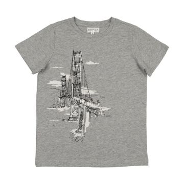 Bopop Grey Bridge Boys Tee