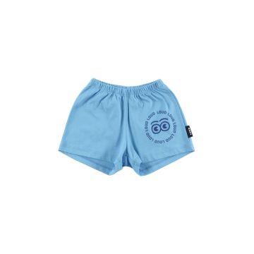 Loud Apparel Hotel Shorts Cyan Blue