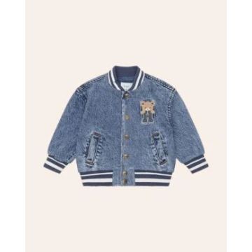 HUXBABY DREAMY DENIM BOMBER JACKET