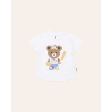 HUXBABY BASEBALL HUX T-SHIRT White