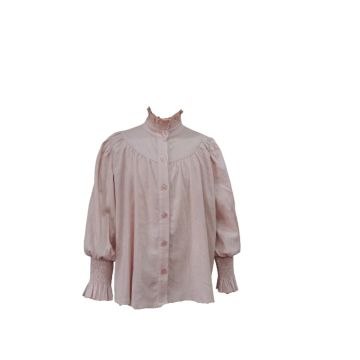 Tustello Brim Linen Blouse