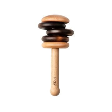 Picky Wooden Ring Rattle