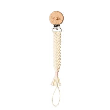 Picky Baby Macrame Braided Paci Clip