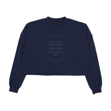 Urban Edge Embroidered Logo tee Navy